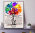 To My Daughter - From Mom - Hard Time Framed Canvas Gift MD002 - DivesArt LLC